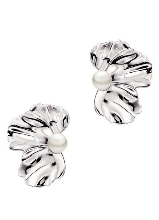 Armani Oorstekers EGS3346040 - detail 2 zilver