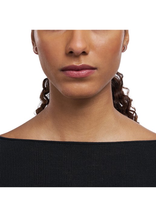 Armani Oorstekers verguld EG3635221 - detail 5 roségoud