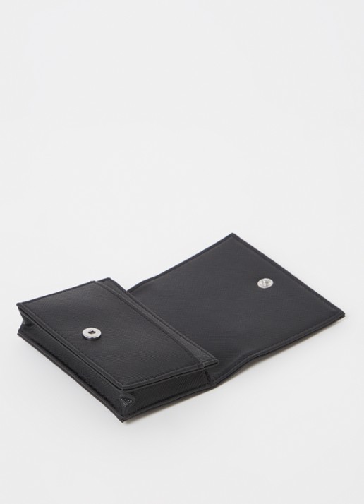Armani Pasjeshouder met logo - voorkant 2 zwart