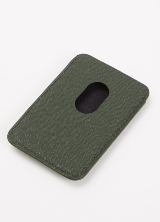 Armani Pasjeshouder van logo - achterkant groen