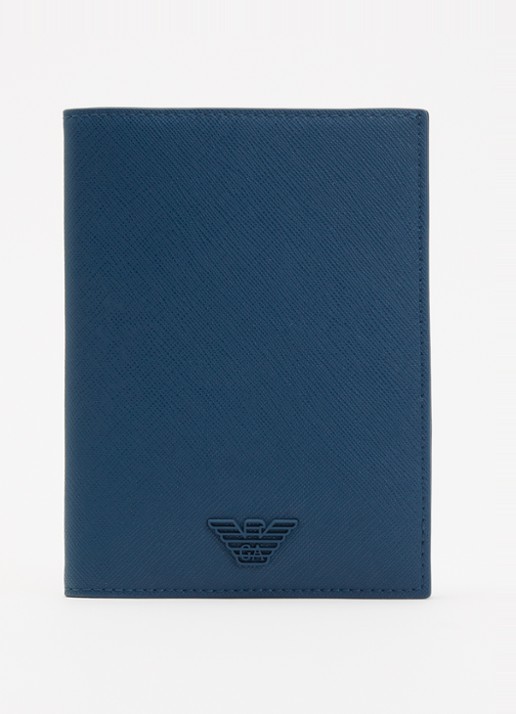 Armani Paspoortetui van leer