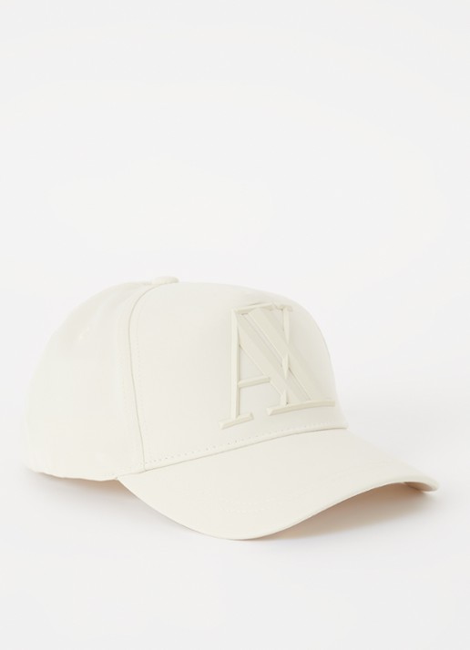 Armani Pet met logo - voorkant gebroken wit