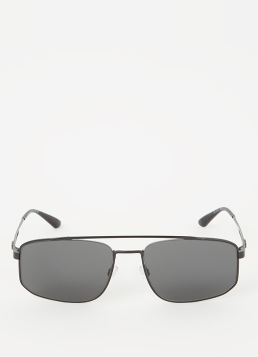 Armani Piloten zonnebril EA2139 - detail 2 zwart