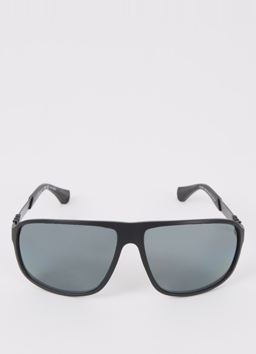 Armani Piloten zonnebril EA4029 - detail 2 zwart