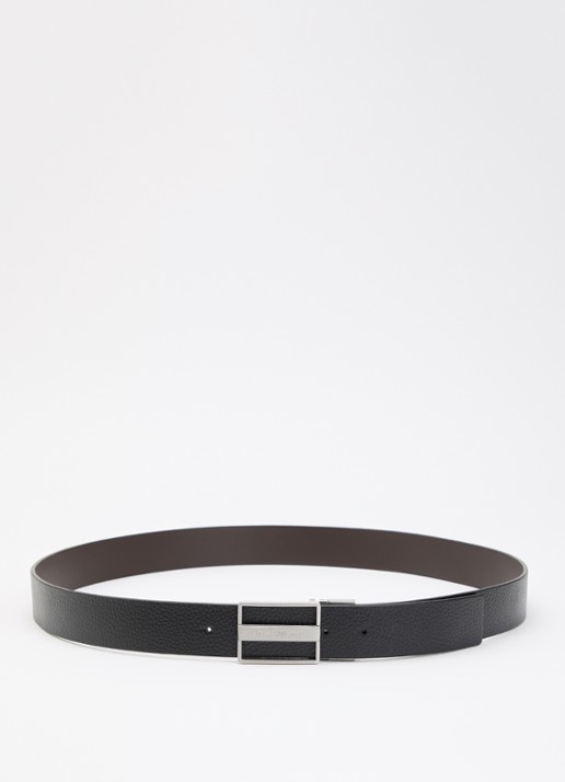 Armani Plate riem van leer