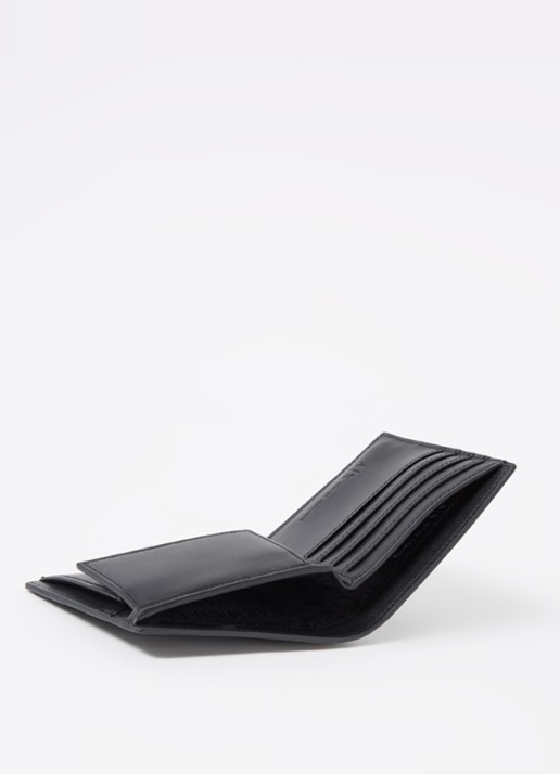 Armani Portemonnee met logo - voorkant 2 zwart