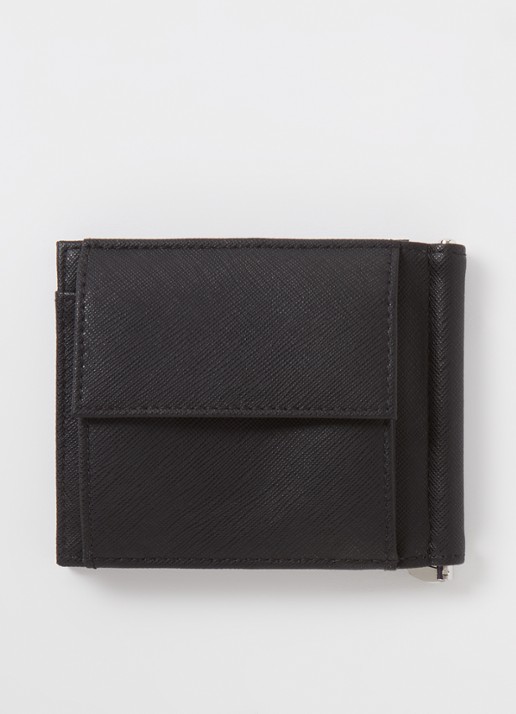 Armani Portemonnee met logo - detail 3 zwart