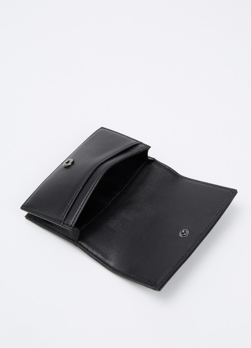 Armani Portemonnee met logo - voorkant 2 zwart
