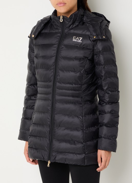 Armani Puffer jas met capuchon