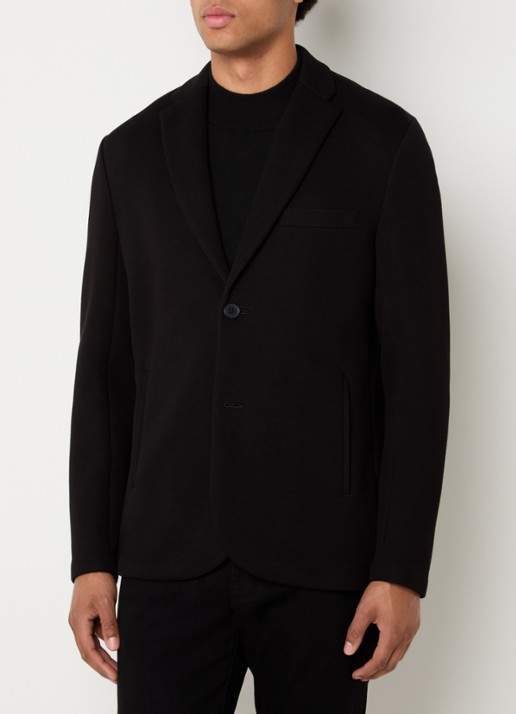 Armani Regular fit colbert met steekzakken