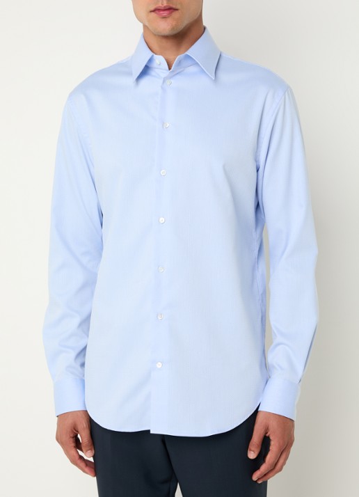 Armani Regular fit overhemd met stretch