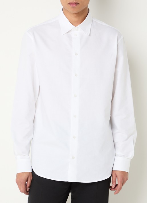 Armani Regular fit overhemd van katoen