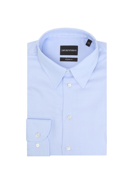 Armani Regular Fit overhemd van katoen