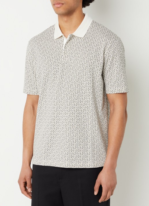 Armani Regular fit polo met logoprint