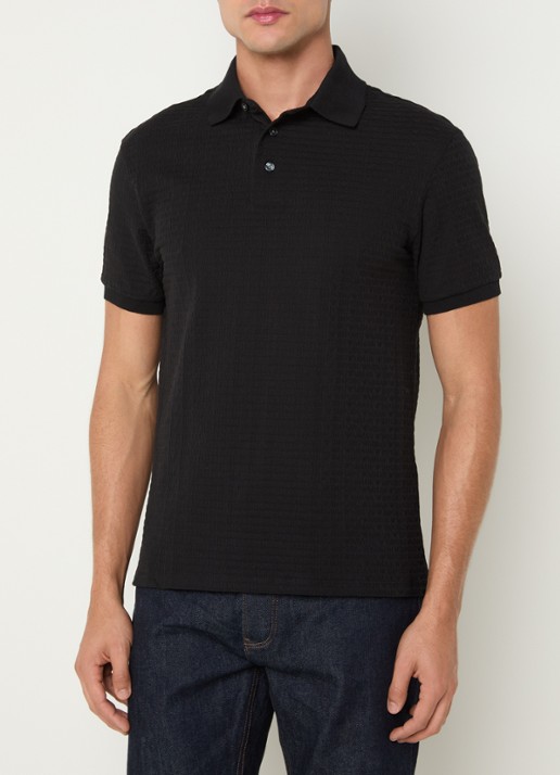 Armani Regular fit polo met logoprint