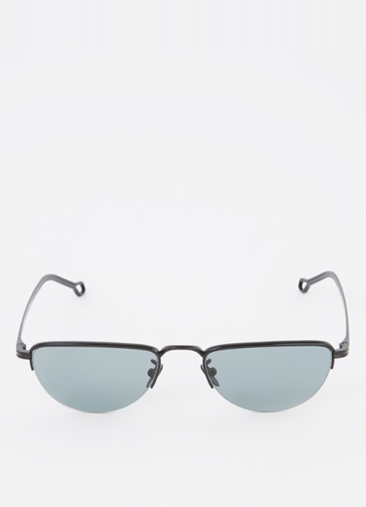 Armani Retro zonnebril AR6166J - detail 3 zwart