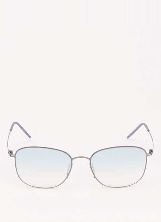 Armani Retro zonnebril AR6168 - detail 2 zilver