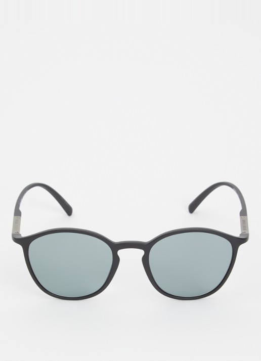Armani Retro zonnebril AR8233U - detail zwart