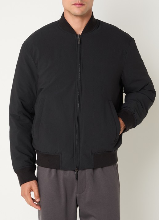 Armani Reversible bomberjack met donsvulling