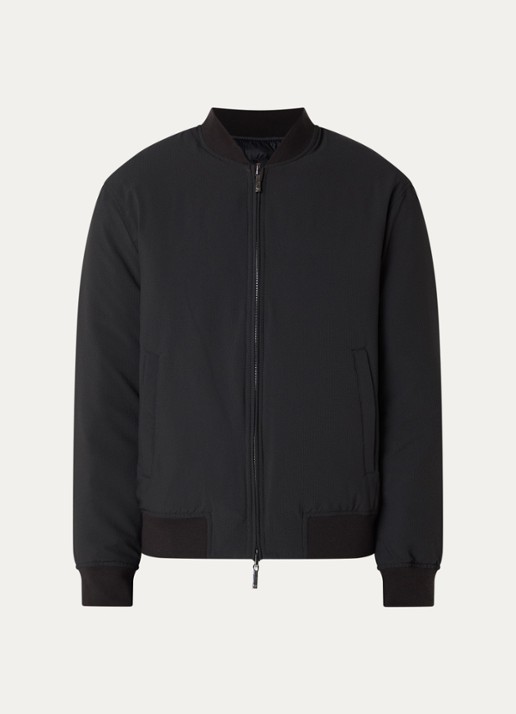 Armani Reversible bomberjack met donsvulling - voorkant 2 donkerblauw