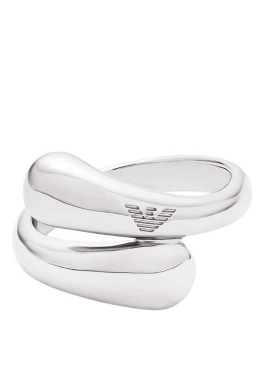Armani Ring EGS3341040 - detail 2 zilver