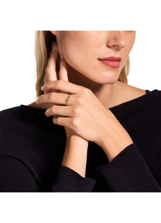 Armani Ring verguld EG3638710 - detail 3 goud