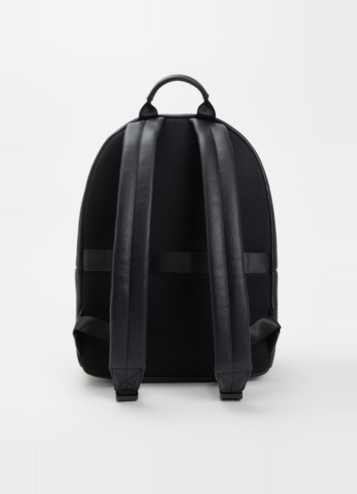 Armani Rugzak met 13 inch laptopvak - achterkant 3 zwart