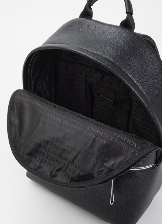 Armani Rugzak met 13 inch laptopvak - detail 2 zwart