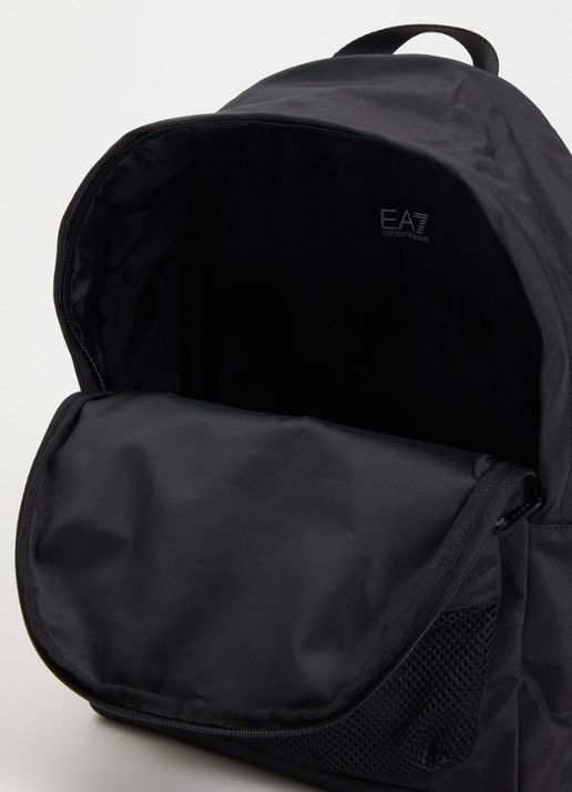 Armani Rugzak met 13 inch laptopvak - detail zwart