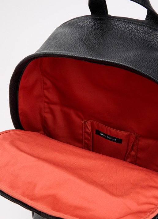 Armani Rugzak met 16 inch laptopvak - detail 3 zwart