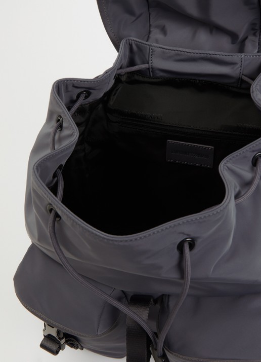 Armani Rugzak met logo  - detail 2 grijs