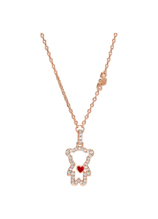 Armani Sentimental ketting met zirkonia EGS3162221 - detail 3 roségoud