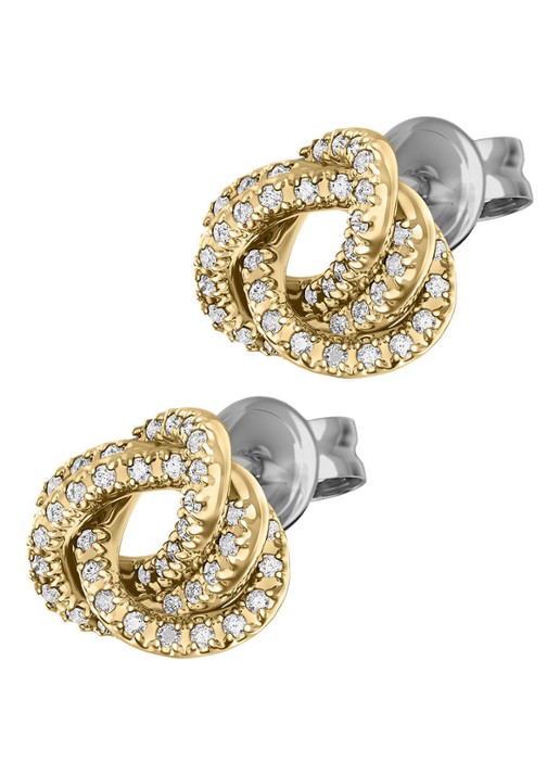 Armani Sentimental oorknopjes  EGS3426710 - voorkant goud