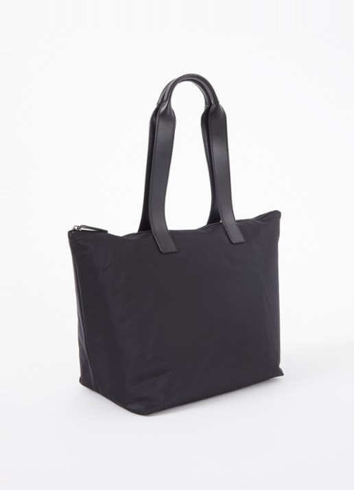 Armani Set shopper met logo en uitneembaar etui - achterkant zwart