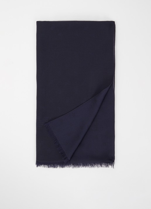 Armani Sjaal met logoprint 180 x 80 cm