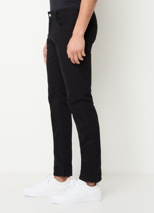 Armani Skinny jeans met steekzakken - detail 5 zwart