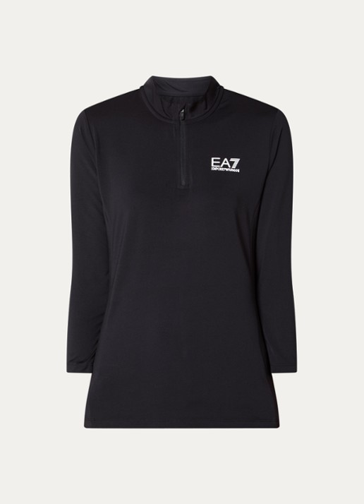 Armani Skipully met logo - voorkant 2 zwart