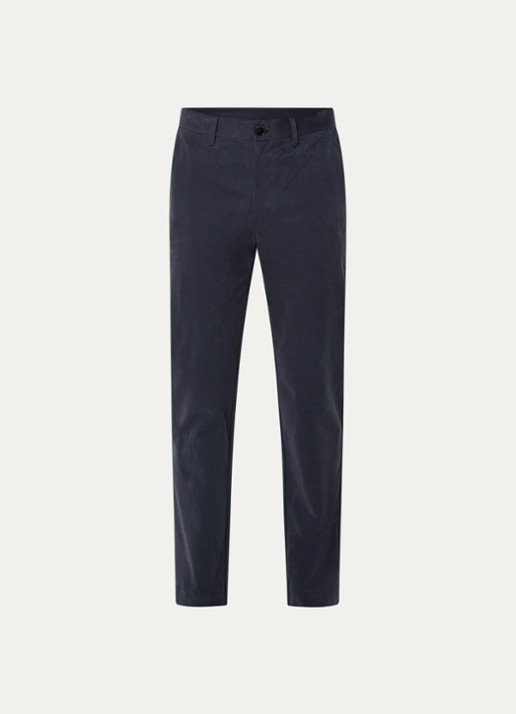 Armani Slim fit chino met steekzakken - voorkant 3 donkerblauw