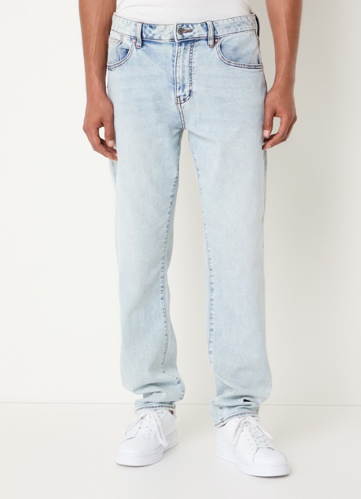 Armani Slim fit jeans met gekleurde wassing