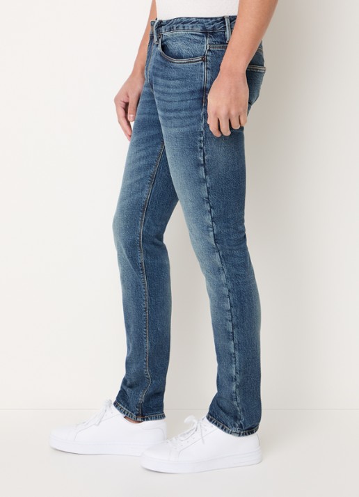 Armani Slim fit jeans met steekzakken - detail 5 indigo