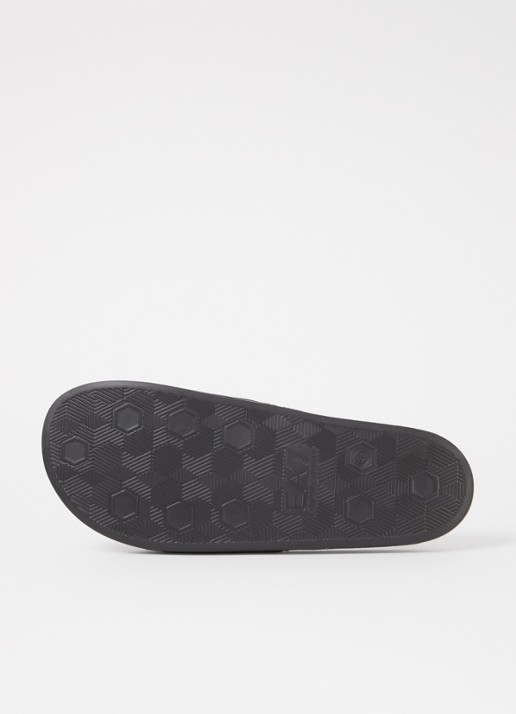 Armani Slipper met logo - achterkant 2 zwart