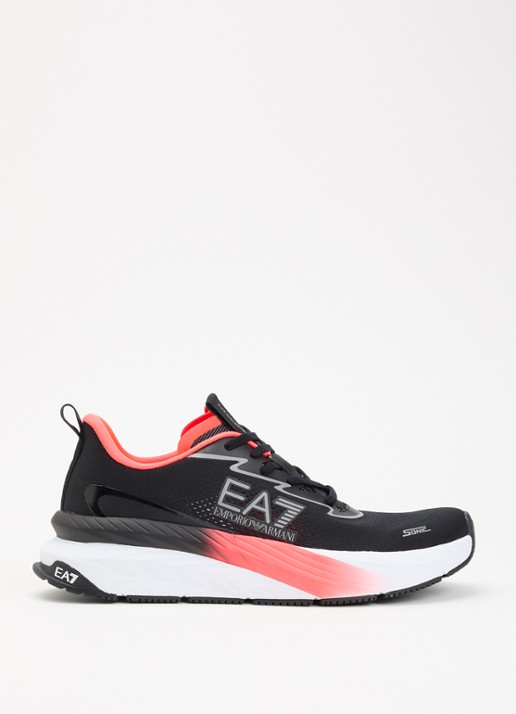 Armani Sneaker met gebreid bovenwerk - voorkant 5 wit