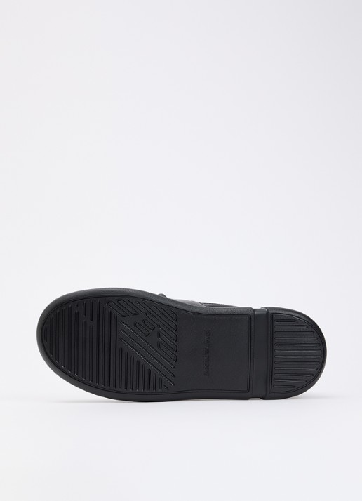 Armani Sneaker met logo - detail 5 zwart