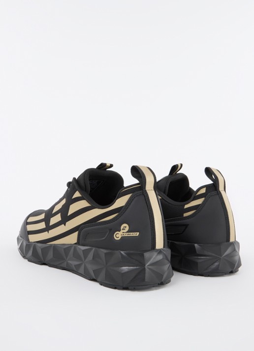 Armani Sneaker met logo - achterkant zwart