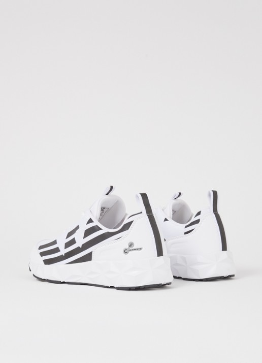 Armani Sneaker met logo - achterkant 4 wit