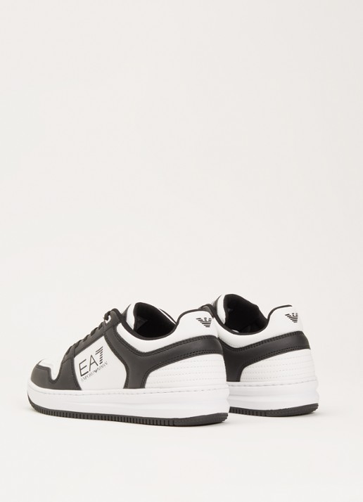 Armani Sneaker met logo - achterkant 2 zwart