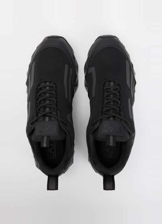 Armani Sneaker met logo - detail 4 diepzwart