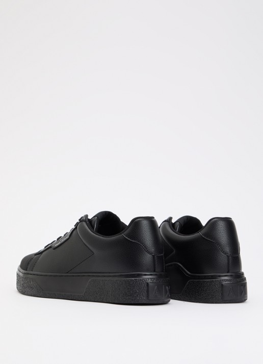 Armani Sneaker met logo - achterkant 5 zwart