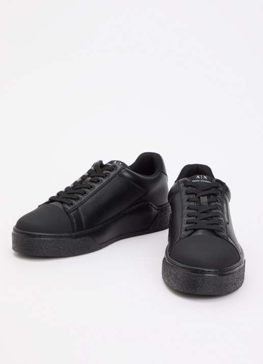 Armani Sneaker met logo - detail 2 zwart