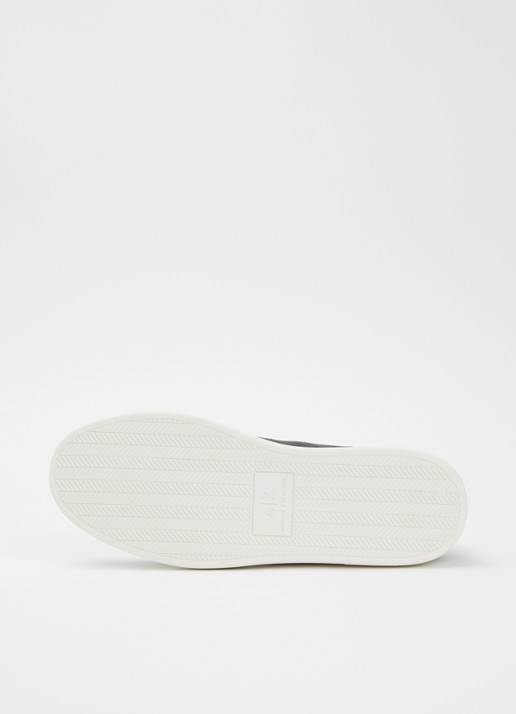 Armani Sneaker met logo - detail 3 zwart